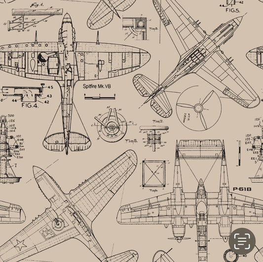 Pilots Blueprint Tee & Joggers Set