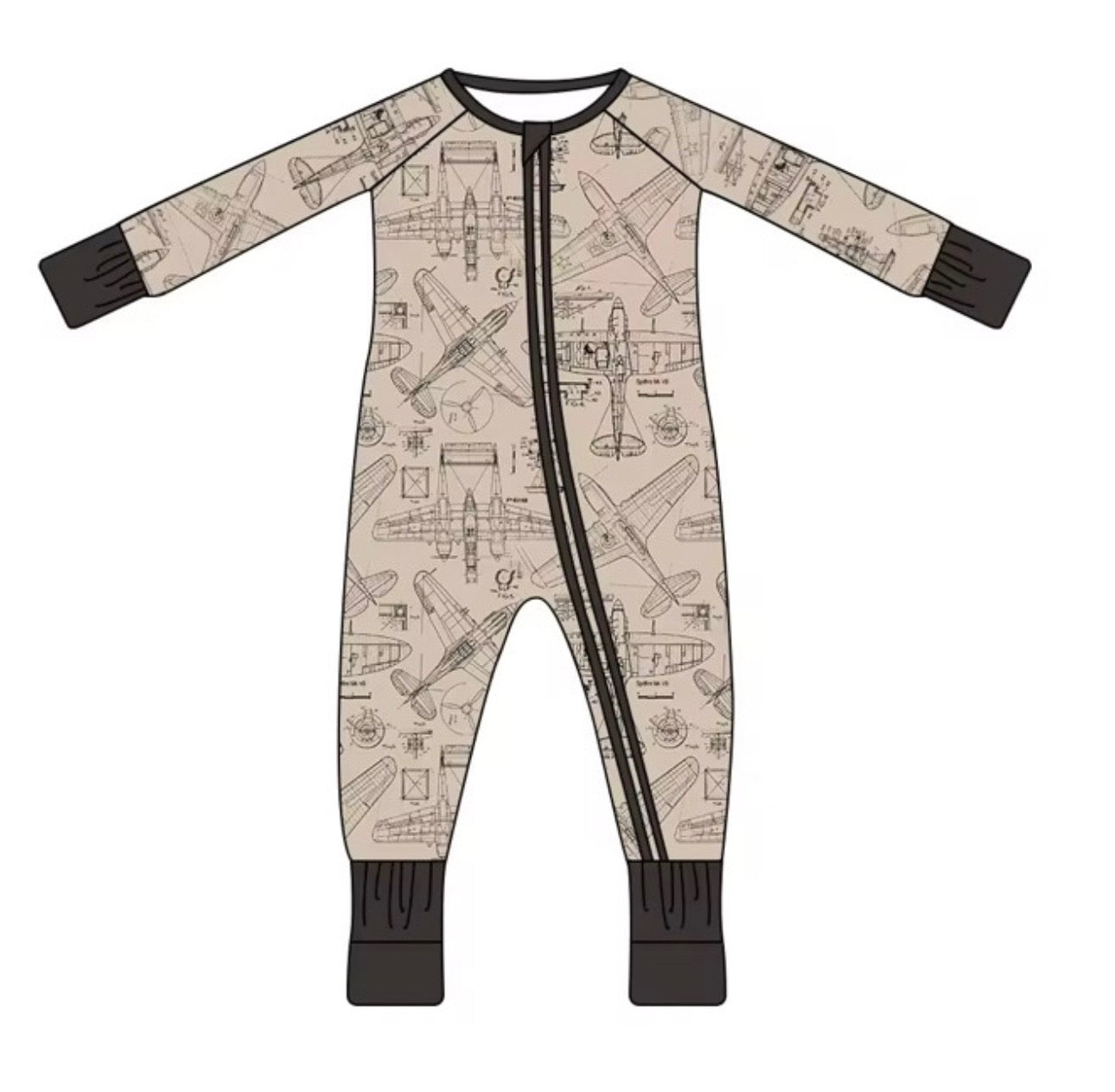 Pilot’s Blueprint Convertible Romper