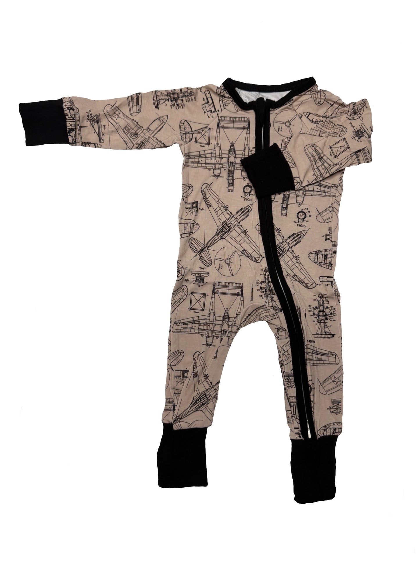Pilot’s Blueprint Convertible Romper