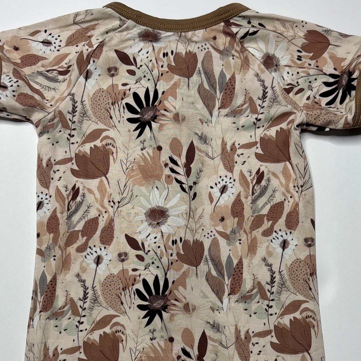 AUTUMN BLOOM SHORTY ROMPER