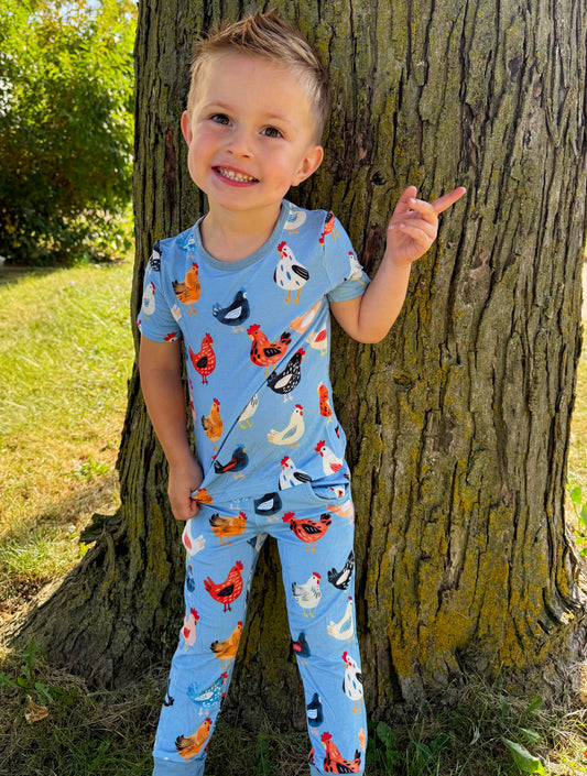 Peep Parade Tee & Jogger Set