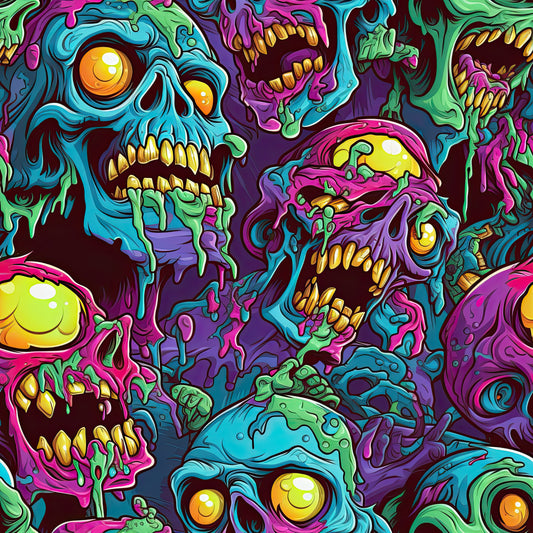 Neon Zombie Lounge Joggers