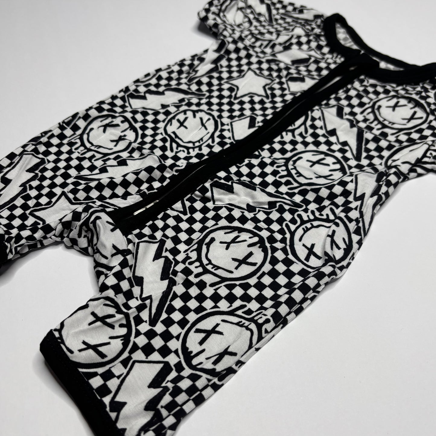 PUNK POP SHORTY ROMPER